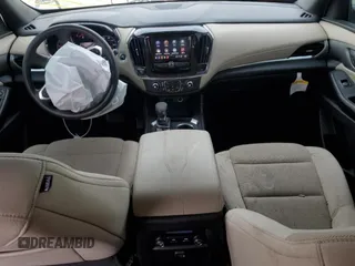 2023 Chevrolet Traverse LS with VIN 1GNERFKW5PJ279764, listed as a Copart auction lot 53683035 with 38,430 mi miles and Salvage title. Bid and sale history available at DreamBid. Image 8.