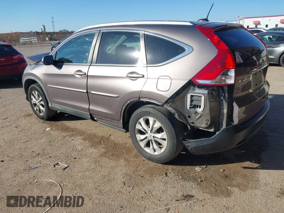 2014 Honda CR-V EX-L with VIN 5J6RM4H74EL017601, listed as a IAAI auction lot 41480716 with 187,685 mi miles. Bid and sale history available at carsss.com. Image 3.
