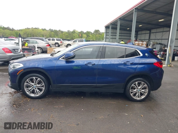 2019 BMW X2 sDrive28i with VIN WBXYJ3C52K5N10612, listed as a IAAI auction lot 41937104 with 107,283 mi miles. Bid and sale history available at carsss.com. Image 14.