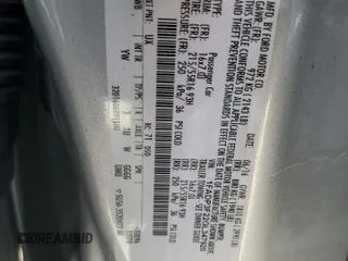 2016 Ford Focus SE with VIN 1FADP3F22GL347920, listed as a Copart auction lot 58447525 with Not provided miles and Salvage title. Bid and sale history available at DreamBid. Image 12.