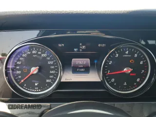 2018 Mercedes-Benz E 300 z VIN WDDZF4KB2JA340263, wystawiony jako Copart lot #58366155 z przebiegiem 91 480 mil mil oraz Czysty tytuł • Clean title. Historia ofert i sprzedaży dostępna na DreamBid. Obrazek 9.