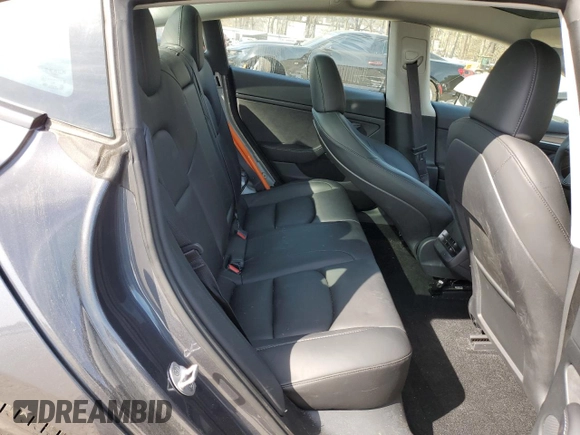 2023 Tesla Model 3 with VIN 5YJ3E1EA8PF699931, listed as a Copart auction lot 49293795 with 13,119 mi miles and Salvage Title. Bid and sale history available at DreamBid. Image 10.