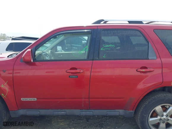 2008 Ford Escape Limited with VIN 1FMCU04188KE47630, listed as a IAAI auction lot 41944812 with 208,897 mi miles. Bid and sale history available at carsss.com. Image 15.