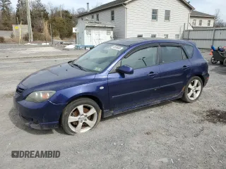 2004 Mazda 3 s with VIN JM1BK143541128103, listed as a Copart auction lot 49856985 with Not Provided miles and Clean Title. Bid and sale history available at carsss.com. Image 1.