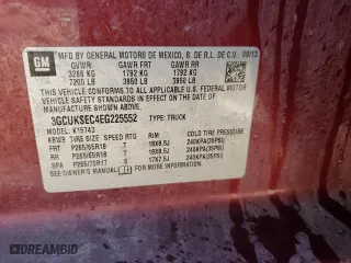 2014 Chevrolet Silverado 1500 LTZ with VIN 3GCUKSEC4EG225552, listed as a Copart auction lot 85653734 with 188,561 mi miles and Clean Title. Bid and sale history available at carsss.com. Image 12.