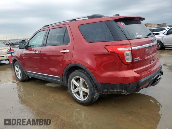 2015 Ford Explorer Limited with VIN 1FM5K7F8XFGA53709, listed as a Copart auction lot 55609715 with 188,467 mi miles and Salvage Title. Bid and sale history available at carsss.com. Image 2.