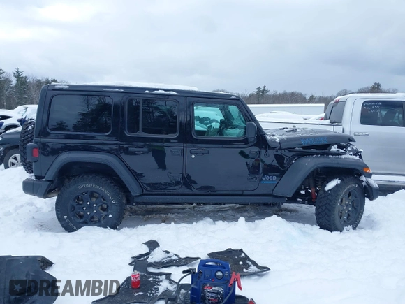2023 Jeep Wrangler с VIN 1C4JJXN60PW626923, выставлен на аукционе IAAI как лот 41519683 с пробегом 13 801 миль миль и . История ставок и продаж доступна на DreamBid. Изображение 14.