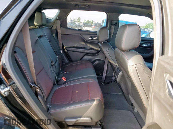 2022 Chevrolet Blazer RS with VIN 3GNKBERS0NS112129, listed as a Copart auction lot 61626575 with 27,600 mi miles and Salvage title. Bid and sale history available at DreamBid. Image 11.