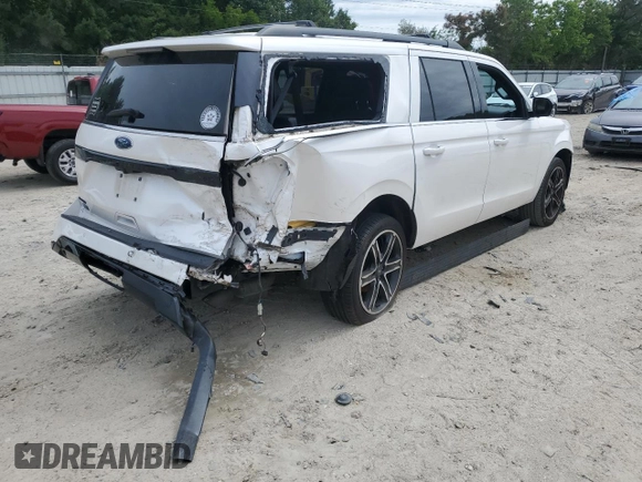 2019 Ford Expedition Max Limited с VIN 1FMJK2AT5KEA10835, выставлен на аукционе Copart как лот 58544805 с пробегом 108 805 миль миль и Списание • Salvage title. История ставок и продаж доступна на DreamBid. Изображение 3.