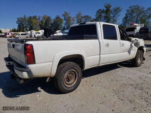 2007 Chevrolet Silverado 2500HD Classic LT2 with VIN 1GCHK23D17F158524, listed as a Copart auction lot 75793264 with 0 mi miles and Salvage Title. Bid and sale history available at carsss.com. Image 3.