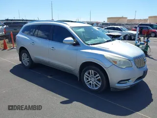 2015 Buick Enclave Convenience with VIN 5GAKRAKD9FJ147474, listed as a IAAI auction lot 41725410 with Not Provided miles and . Bid and sale history available at carsss.com. Image 1.