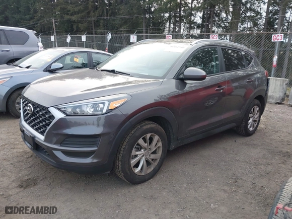 2020 Hyundai Tucson Value with VIN KM8J3CA49LU090868, listed as a IAAI auction lot 41461550 with 34,737 mi miles. Bid and sale history available at carsss.com. Image 22.
