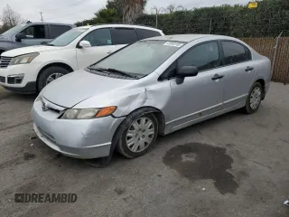 2006 Honda Civic z VIN 1HGFA16286L094580, wystawiony jako Copart lot #43060105 z przebiegiem 251 579 mil mil oraz Szkoda całkowita • Salvage title. Historia ofert i sprzedaży dostępna na DreamBid. Obrazek 1.