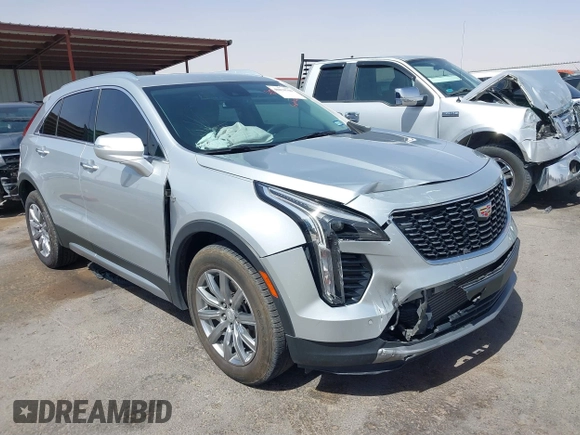 2021 Cadillac XT4 FWD Premium Luxury with VIN 1GYFZCR42MF005253, listed as a IAAI auction lot 40470700 with 70,571 mi miles and . Bid and sale history available at carsss.com. Image 1.