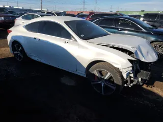 2018 Lexus RC with VIN JTHS85BC8J5004161, listed as a Copart auction lot 89194725 with 71,105 mi miles and Salvage Title. Bid and sale history available at carsss.com. Image 4.