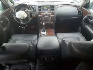 2020 Nissan Armada SL with VIN JN8AY2NC2L9618260, listed as a Copart auction lot 57082664 with 110,695 mi miles and Clean Title. Bid and sale history available at carsss.com. Image 8.
