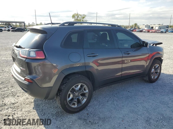 2019 Jeep Cherokee Trailhawk with VIN 1C4PJMBX9KD183343, listed as a Copart auction lot 48662565 with 77,988 mi miles and Non repairable. Bid and sale history available at DreamBid. Image 3.