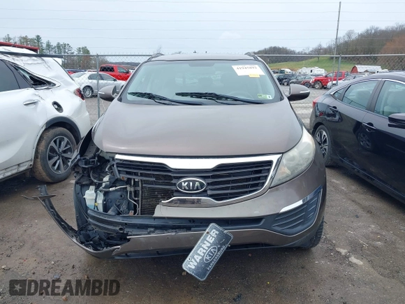 2011 Kia Sportage LX with VIN KNDPB3A20B7024111, listed as a IAAI auction lot 41945892 with 139,605 mi miles and . Bid and sale history available at carsss.com. Image 13.