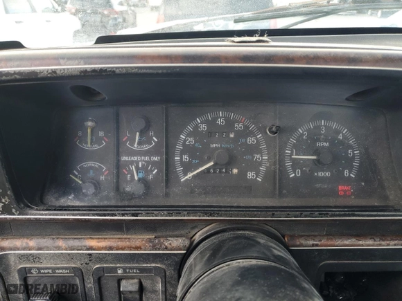 1991 Ford F-150 Special with VIN 1FTEF14N1MNA96052, listed as a Copart auction lot 87316674 with 46242 miles and Clean Title. Bid and sale history available at carsss.com. Image 9.