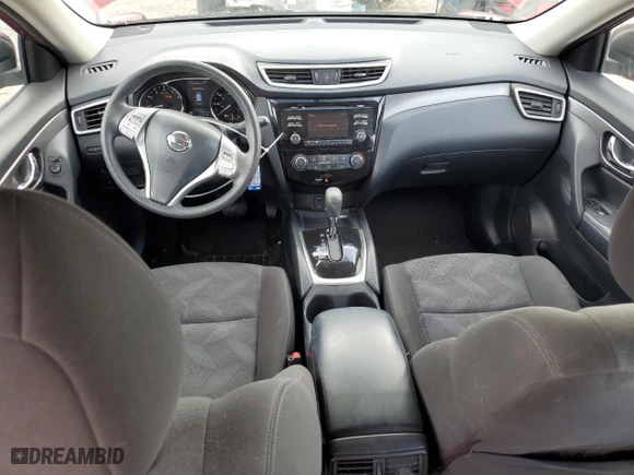 2016 Nissan Rogue SV with VIN KNMAT2MTXGP617810, listed as a Copart auction lot 51016665 with 86,684 mi miles and Salvage Title. Bid and sale history available at carsss.com. Image 8.