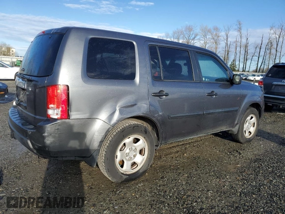 2010 Honda Pilot LX z VIN 5FNYF3H27AB010925, wystawiony jako Copart lot #50592205 z przebiegiem 87 506 mil mil oraz Szkoda całkowita • Salvage title. Historia ofert i sprzedaży dostępna na DreamBid. Obrazek 3.