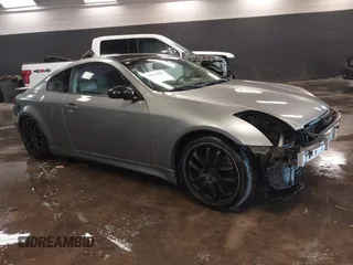 2006 Infiniti G35 Coupe with VIN JNKCV54E16M717556, listed as a IAAI auction lot 41533047 with 178,882 mi miles. Bid and sale history available at carsss.com. Image 1.