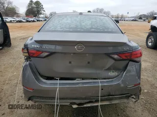 2020 Nissan Sentra SR with VIN 3N1AB8DV0LY237605, listed as a Copart auction lot 49116005 with 110,256 mi miles and Salvage Title. Bid and sale history available at DreamBid. Image 6.