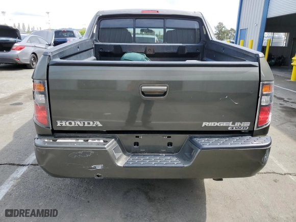 2006 Honda Ridgeline RTS with VIN 2HJYK164X6H535740, listed as a Copart auction lot 51960665 with 182,255 mi miles and Salvage Title. Bid and sale history available at carsss.com. Image 6.