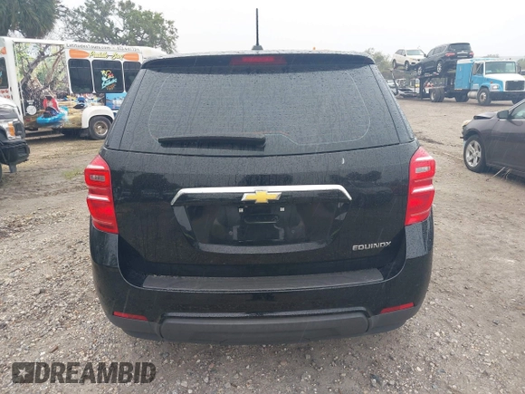 2016 Chevrolet Equinox LS with VIN 2GNALBEK7G1183078, listed as a IAAI auction lot 41751477 with 118,097 mi miles and . Bid and sale history available at carsss.com. Image 16.
