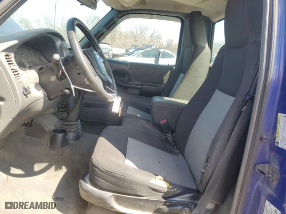 2005 Ford Ranger XL with VIN 1FTYR10D55PB02605, listed as a Copart auction lot 50504945 with 158,913 mi miles and Clean Title. Bid and sale history available at carsss.com. Image 8.