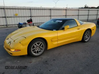 2002 Chevrolet Corvette with VIN 1G1YY22G725101567, listed as a Copart auction lot 69254884 with 0 mi miles and Salvage Title. Bid and sale history available at carsss.com. Image 1.