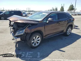 2016 Lexus RX 350 z VIN 2T2ZZMCA5GC011872, wystawiony jako Copart lot #52830665 z przebiegiem 104 411 mil mil oraz Szkody całkowita. Historia ofert i sprzedaży dostępna na DreamBid. Obrazek 1.