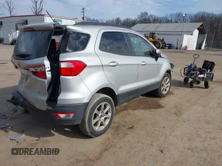 2019 Ford EcoSport SE with VIN MAJ6S3GLXKC287084, listed as a IAAI auction lot 41635051 with 79,996 mi miles. Bid and sale history available at carsss.com. Image 4.