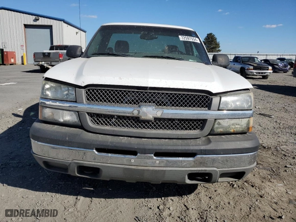 2004 Chevrolet Silverado 1500 LS with VIN 1GCEC14V54Z353344, listed as a Copart auction lot 72597554 with 0 mi miles and Clean Title. Bid and sale history available at carsss.com. Image 5.