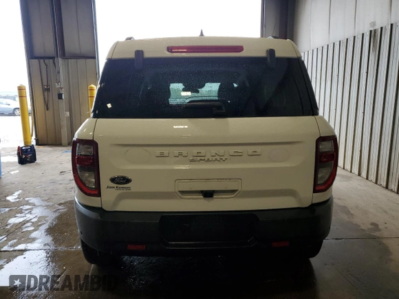 2023 Ford Bronco Sport Big Bend with VIN 3FMCR9B60PRD49397, listed as a Copart auction lot 56393655 with 10,069 mi miles and Salvage title. Bid and sale history available at DreamBid. Image 6.