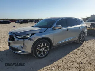 2022 Acura MDX w/Technology Package with VIN 5J8YE1H4XNL033340, listed as a Copart auction lot 48593645 with 41,638 mi miles and Salvage Title. Bid and sale history available at carsss.com. Image 1.