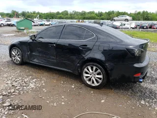 2011 Lexus IS 350 with VIN JTHCE5C21B5000344, listed as a Copart auction lot 55415854 with 138,750 mi miles and Salvage title. Bid and sale history available at DreamBid. Image 2.