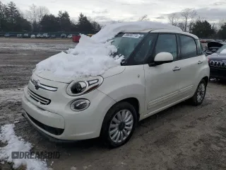 2014 FIAT 500L Easy with VIN ZFBCFABH9EZ017566, listed as a Copart auction lot 39658774 with 105,903 mi miles and Clean Title. Bid and sale history available at carsss.com. Image 1.