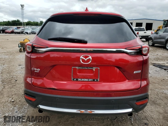 2018 Mazda CX-9 Grand Touring with VIN JM3TCBDYXJ0200019, listed as a Copart auction lot 57895335 with 140,607 mi miles and Salvage title. Bid and sale history available at DreamBid. Image 6.