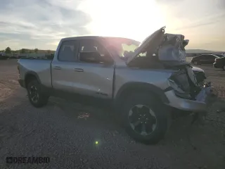 2019 Ram 1500 Rebel with VIN 1C6SRFET2KN885013, listed as a Copart auction lot 85568184 with 76,235 mi miles and Salvage Title. Bid and sale history available at carsss.com. Image 4.