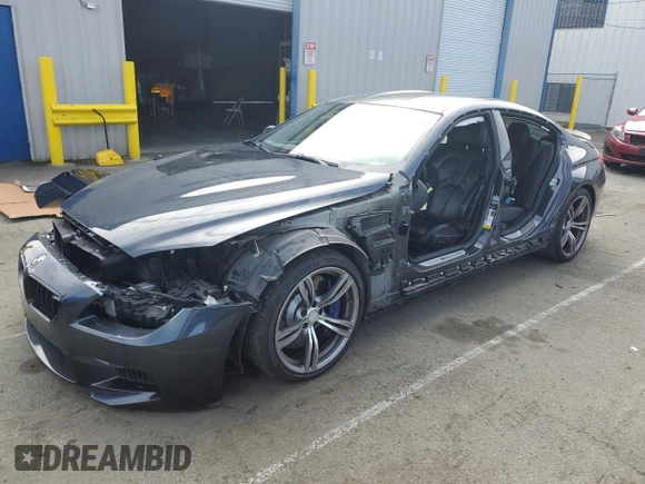 2014 BMW M6 with VIN WBS6C9C56ED467395, listed as a Copart auction lot 45427405 with 91,506 mi miles and Salvage title. Bid and sale history available at DreamBid. Image 1.