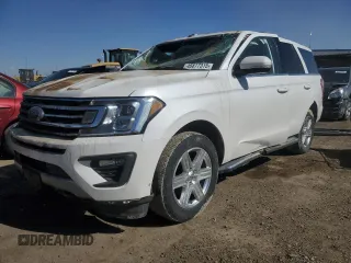 2019 Ford Expedition XLT with VIN 1FMJU1JT4KEA08546, listed as a Copart auction lot 46877315 with 66,030 mi miles and Salvage Title. Bid and sale history available at carsss.com. Image 1.