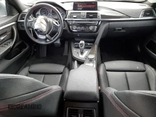 2021 BMW 4 Series 430i with VIN WBA4J1C57KBM15722, listed as a Copart auction lot 52690175 with 55,704 mi miles and Salvage Title. Bid and sale history available at DreamBid. Image 8.