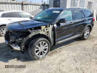 2021 Ford Explorer Limited with VIN 1FMSK7FH3MGB03608, listed as a Copart auction lot 75038174 with 80,254 mi miles and Salvage Title. Bid and sale history available at carsss.com. Image 1.