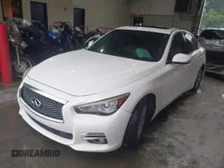 2014 Infiniti Q50 Premium z VIN JN1BV7AP5EM692015, wystawiony jako IAAI lot #42412718 z przebiegiem 202 124 mil mil oraz . Historia ofert i sprzedaży dostępna na DreamBid. Obrazek 2.