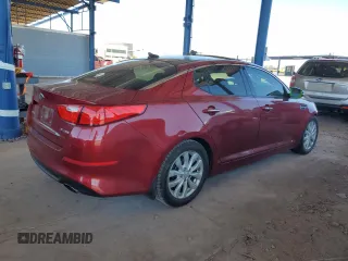 2014 Kia Optima EX with VIN 5XXGN4A78EG299360, listed as a Copart auction lot 54108015 with 94,285 mi miles and Salvage Title. Bid and sale history available at carsss.com. Image 3.