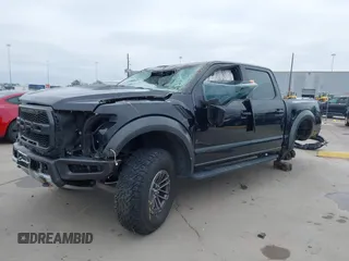 2020 Ford F-150 Raptor with VIN 1FTFW1RG9LFA37788, listed as a IAAI auction lot 41605774 with Not Provided miles and . Bid and sale history available at carsss.com. Image 2.