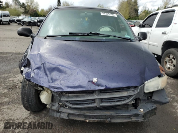 1998 Dodge Grand Caravan with VIN 1B4GT44L7WB608528, listed as a Copart auction lot 52209395 with Not Provided miles and Salvage Title. Bid and sale history available at DreamBid. Image 5.