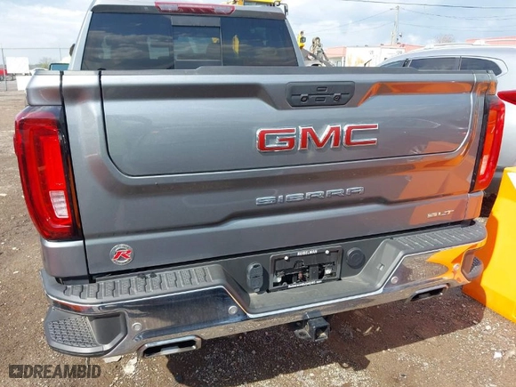2021 GMC Sierra 1500 SLT with VIN 3GTU9DED4MG220866, listed as a IAAI auction lot 41918595 with 12,981 mi miles. Bid and sale history available at carsss.com. Image 6.