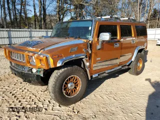 2006 Hummer H2 with VIN 5GRGN23UX6H115160, listed as a Copart auction lot 46778975 with 0 mi miles and Salvage Title. Bid and sale history available at carsss.com. Image 1.